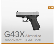 G43X Silver Slide